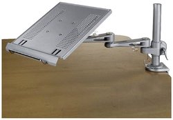 Lindy 40699 Uchwyt na Notatnik Srebrny Uchwyt na notebooka LINDY  składany