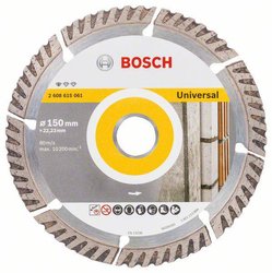 Bosch Accessories 2608615061 Standard for Universal Speed Tarcza tnąca diamentowa Średnica 150 mm Średnica otworu 22.23 mm  1 szt.