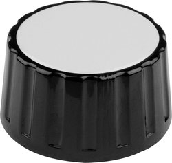 Pokrętło Mentor 334.61 334.61, z nakładką ze znacznikiem, (Ø x W) 36 mm x 18.5 mm, 1 szt.