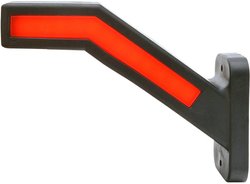 Światło obrysowe LED z bocznym światłem obrysowym Światło krawędziowe 12 V, 24 V WAS 1165L 1 szt.