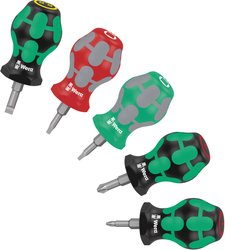 Zestaw wkrętaków Wera Stubby Set 3 05008872001