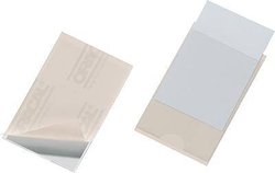 Kieszeń samoprzylepna Durable POCKETFIX 57x90mm - 8379 837919  (S x W) 90 mm x 57 mm przeźroczysty 100 szt.
