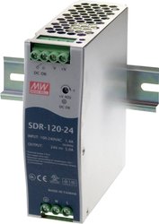 Zasilacz na szynę DIN Mean Well SDR-120-12, 12 V/DC, 10 A, 120 W