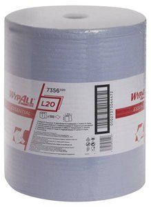 Kimberly Clark 7356 Wypall L20 ESSENTIAL ściereczki z ścierem, duże rolki, 1 rolka X 1000 chusteczek Recznik papierowy Kimberly Clark KI1066 1000 ark.