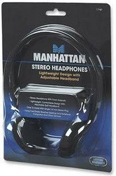 Słuchawki On Ear Manhattan Stereo Kopfhörer 177481  czarny