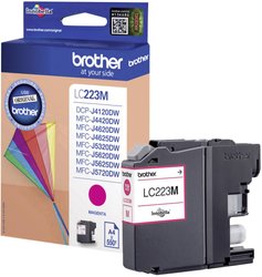 Brother atrament LC-223M tusz oryginalny  Magenta LC223M