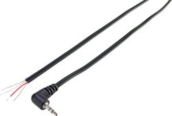 Złącze męskie jack 3,5 mm TRU COMPONENTS TC-6649304 złącze męskie jack 3,5 mm - z wolnym końcem stereo 1.20 m