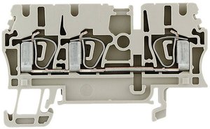 Przejściowe zaciski szeregowe ZDU beżowe Weidmüller ZDU 2.5/3AN 1608540000-1 1 szt.