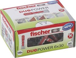 Kołek 2-komponentowy Fischer DUOPOWER 6x30 LD 535453 6 mm 100 szt.