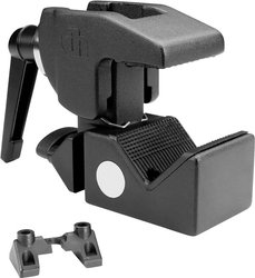 Adam Hall Akcesoria SUPER CLAMP MK2 Uniwersalny haczyk z dźwignią zaciskową czarny - WERSJA 2 Zacisk Adam Hall SCP710BMK2 SCP710BMK2, 1 szt.