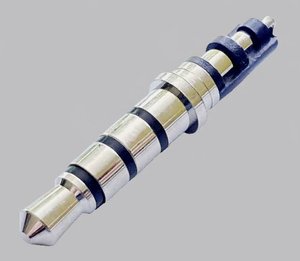 Złącze męskie jack 3,5 mm BKL Electronic 1105026, niklowany, złącze męskie, 1 szt.