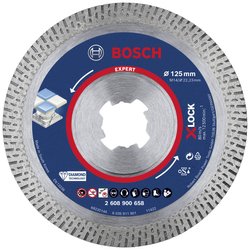 Bosch Accessories 2608900658 EXPERT HardCeramic X-LOCK Tarcza tnąca diamentowa Średnica 125 mm Średnica otworu 22.23 mm kamień, beton, cegła 1 szt.