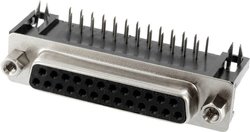 Listwa żeńska D-Sub Connfly DS1037-01-25FNAKT74, rzędy: 2, styki: 25, 1 szt.