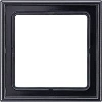 Jung LS981SW rama 1-krotnie  Osłona Jung LS981SW czarny