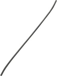 Wąż spiralny TRU COMPONENTS TC-KSPR3BK203, 1.50 do 10 mm, czarny, Produkty w metrach bieżących