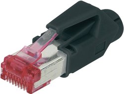 Złącze RJ45 Digitus A-MO6A 8/8 HRS A-MO6A 8/8 HRS, RJ45 Cat6, CAT 6a, piny:8P8C, 1 szt.