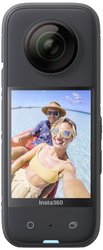 Kamera 360°. Insta360 X3 X3, Ekran dotykowy, WiFi, 5K, Wodoszczelny, Film poklatkowy, Kamera internetowa