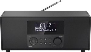 Radio Hama DR1400 DAB+, UKW  czarny