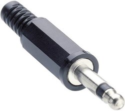 Wtyczka minijack Lumberg KLS 2, 3.5 mm, 2-pin, mono