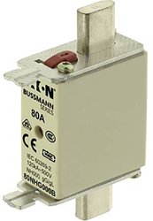 Eaton 80NHG000B Bezpiecznik NH z mechanicznym wskaźnikiem stanu bezpiecznika Rozmiar bezpiecznika = 000 80 A 500 V 3 szt.