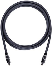 kabel audio cyfrowe Toslink/optyczne Oehlbach 133 133, [1x złącze męskie optyczne/TOSLINK (ODT) - 1x złącze męskie optyczne/TOSLINK (ODT)], 1.50 m, antracytowy