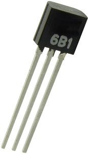 Czujnik temperatury B + B Thermo-Technik TSIC506-TO92, -10 do +60 °C