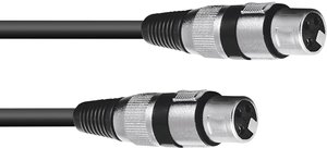 Przejściówka Omnitronic 3022075C [1x złącze żeńskie XLR 3 pin - 1x złącze żeńskie XLR 3 pin] 0.15 m