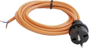 Kabel zasilający AS Schwabe 70917, H07BQ - F 2 x 1,5 mm, 230 V, 16, 5 m