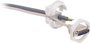 Przepust kablowy KVT Icotek, KVT 50/2, 45204, szary, 1 szt.