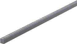 Profil kwadratowy czterokątny Reely RE-7394559, PCW czterokątny, (D x S x W) 500 x 10 x 10 mm