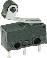 Mikroprzełącznik DG13-B1RA 125 V/AC 3 A 1 x wł/(wł) ZF  chwilowy 1 szt.