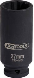 Specjalne nasadki 1/2", z wałem kardana, 27mm Nasadka udarowa KS Tools 150.1703 1 szt.