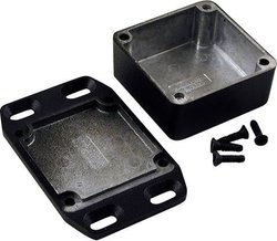 Obudowa uniwersalna Hammond Electronics 1590LLBFLBK, (D x S x W) 50 x 50 x 25 mm, aluminium, 1 szt.