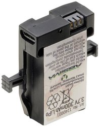 Dodatkowa bateria litowo-polimerowa do modeli Absima 1:24 Extreme Mini Racing Series Pakiet akumulatorów (LiPo) Absima 1240001 3.7 V 320 mAh