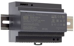 MEANWELL Zasilacze impulsowe Seria HDR-150 Montaż na szynie DIN Pojedyncze wyjście 1-fazowe Moc: 150 W. Zasilacz na szynę DIN Mean Well HDR-150-12 HDR-150-12  12 V/DC  135.6 W Ilość wyjść:1 x