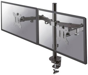 Neomounts FPMA-D550DBLACK 2 x Uchwyt do monitora, stołowy 25,4 cm (10'') - 81,3 cm (32'') Przenośny, Obrotowy, Uchylny czarny