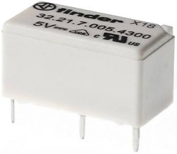 Przekaźnik drukowany Finder 32.21.7.012.4000 32.21.7.012.4000, monostabilny, 1 cewka, 400 V/AC, 6 A, 1 szt.