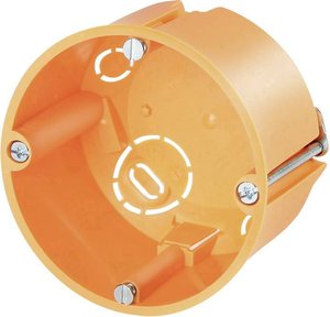 Gniazdo do ściany szczelinowej F-Tronic E115 7350094, 68 mm x 47 mm, 25 szt.