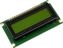 Wyświetlacz LCD Display Elektronik DEM08171SYH-LY  żółto-zielony  (S x W x G) 60 x 33 x 8.7 mm
