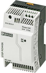 Zasilacz na szynę DIN Phoenix Contact STEP-PS/1AC/24DC/1.75, 24 V/DC, 1.9 A, 42 W