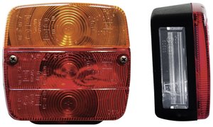 Światła tylne 12 V, 24 V IWH 616111 1 szt.