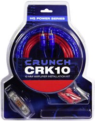 Zestaw do podpięcia wzmacniacza Car HiFi 10 mm² Crunch CRK10