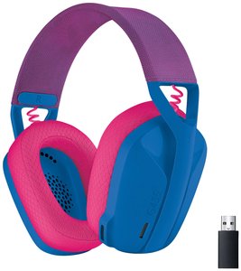 Zestaw słuchawkowy Over Ear Logitech G435 LIGHTSPEED 981-001062 Stereo niebieski
