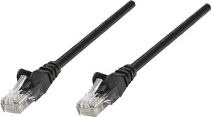 Kabel krosowy Intellinet Cat6, nieekranowany, U / UTP, wtyk RJ-45 / wtyk RJ-45, 3,0 m, czarny Kabel LAN Intellinet 342070, 1 szt., RJ45, CAT 6, U/UTP, 3.00 m, czarny