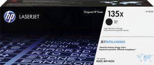 HP 135X oryginalny wkład z czarnym tonerem LaserJet o wysokiej wydajności (W1350X) Toner HP 135X 1 szt.