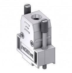 Obudowa złącza D-SUB Deltron Connectors CTLM09UN4, tworzywo sztuczne, metalizowane, 180 °, 1 szt.
