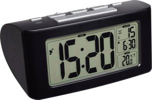 Budzik TFA Dostmann SIESTA 60.2532.01, czarny