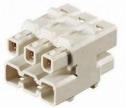 Wieland 93.010.0153.0 Rozdzielacz, 5 drożny, PIN: 2, 48 V, 25 A, 1 szt.