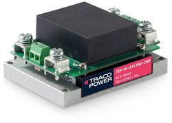 Moduł przetwornicy DC/DC TracoPower TEP 75-2412WI-CMF TEP 75-2412WI-CMF, 75 W, 12 V/DC, 6.3 A, 1 szt.