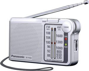 Radio kieszonkowe Panasonic RF-P150DEG UKW  srebrny